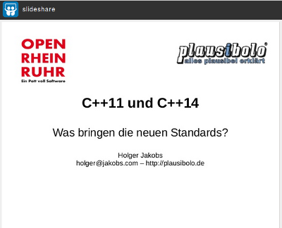 C++11 und C++14 – Was bringen die neuen Standards?